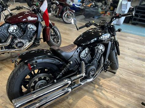 Indian Motorcycle Scout Bobber Abs Black Metallic For Sale In