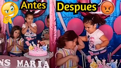 Niñas se agarran de las greñas en pleno cumpleaño YouTube