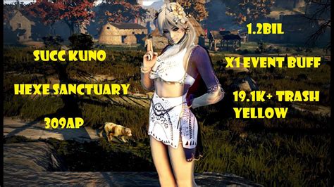 Bdo Succession Kuno Hexe Sanctuary 191k Yellow 123bilh 712 Gs Event