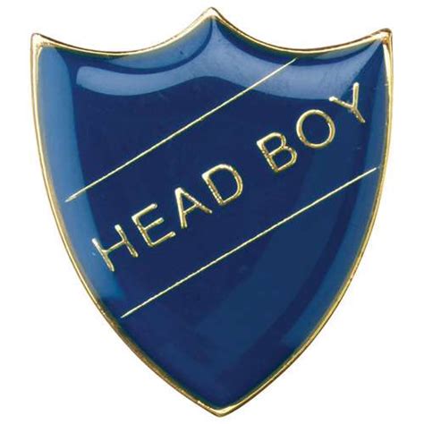 School Shield Badge Head Boy Victory Trophies