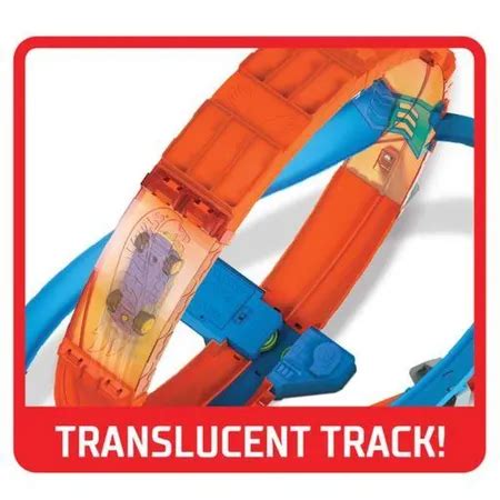 Hot Wheels Looping Crash Trackset Inkl Spielzeugauto Motorisierte Autorennbahn Duo Shop De
