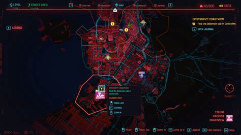 How To Complete Epistrophy In Cyberpunk 2077 Delamain Cab Locations