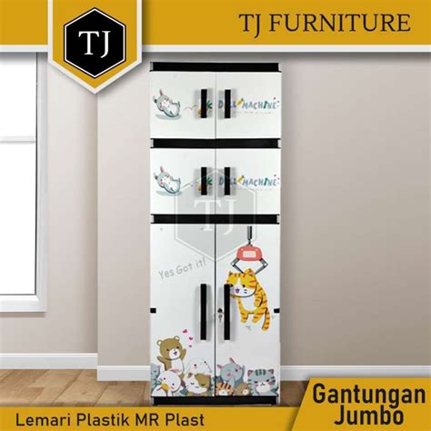 Jual Lemari Plastik Gantungan Jumbo Miami Orlando Original Murah