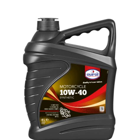 EUROL 10W40 שמן מנוע סינטטי 4 פעימות לאופנוע ...