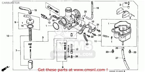 Honda CA125 REBEL 1995 S ITALY KPH CARBURETOR Buy CARBURETOR