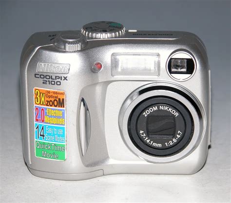 Nikon Coolpix Mp Digital Camera Silver