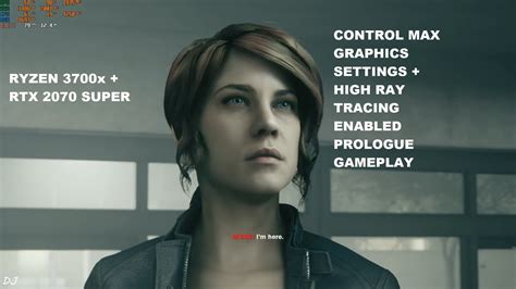 Control Pc Gameplay Max Graphics Settings Ray Tracing High P