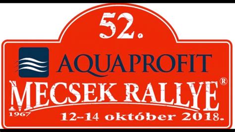 Aquaprofit Mecsek Rallye Youtube