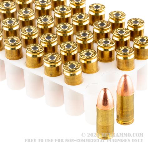 Rounds Of Bulk Mm Ammo By Independence Gr Fmj