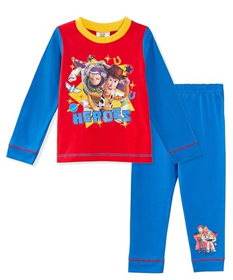 Boys Sleepwear And Robes Boys Disney Woody Pajamas Toy Story Pyjamas Long