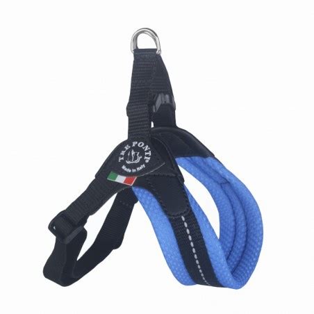 Harnais Pour Chien Tre Ponti Penny Confort Et R Glable Bleu Marine