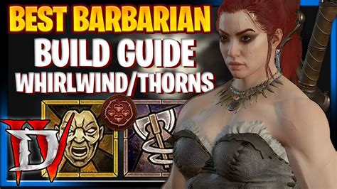 Diablo 4 Best Barbarian Build Guide Whirlwind Thorns Build 1 70 Hybrid