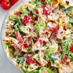 BLT Pasta Salad The Cozy Cook