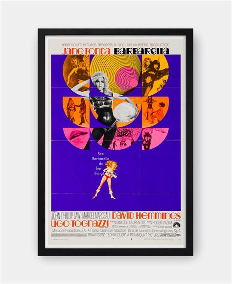 Barbarella (1968) Movie Poster - The Curious Desk