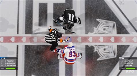 Nhl Los Angeles Kings Vs New York Rangers Gameplay Ps Hd