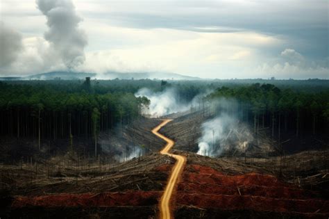 Free Image Eerie Landscape Of Deforestation Download On Freepics