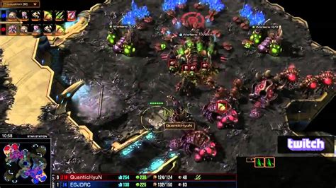 Sc Jaedong Vs Hyun Zvz Game Starcraft Gameplay Youtube