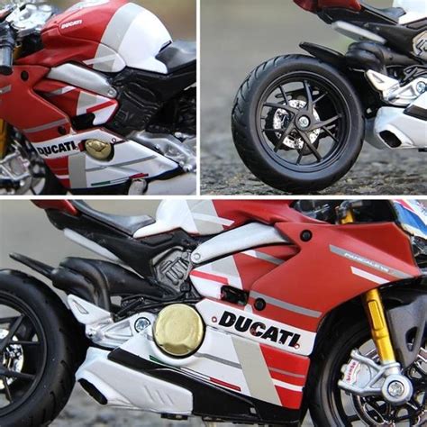 Jual Diecast Motor Ducati Panigale V4 S Corse Skala 118 Maisto Gs8 Za