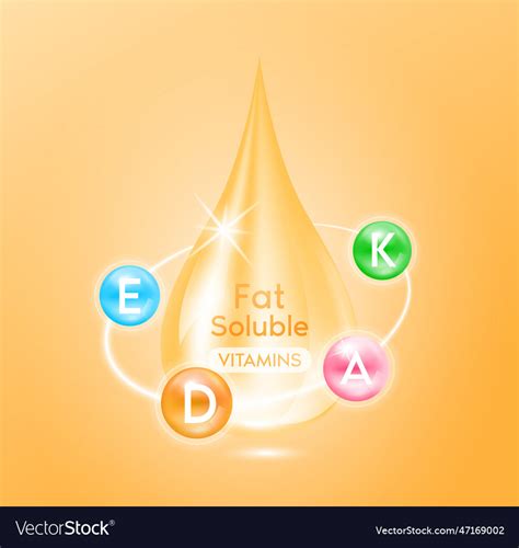 Fat soluble vitamins multivitamins capsules Vector Image