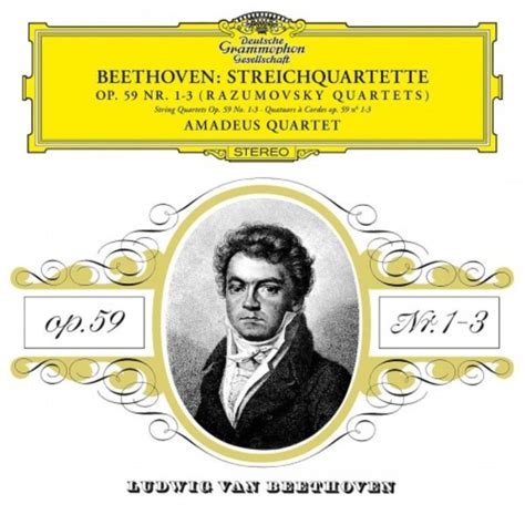 Beethoven Streichquartette Op Nr Rasumowsky Quartette By