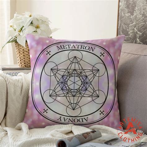 Funda Cojín Sello Metatron Artemisa Clothing