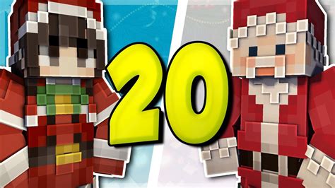 Top 20 Christmas Minecraft Skins Youtube