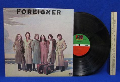 Vintage Foreigner Self Titled Album Vinyl Record Lp Cold As