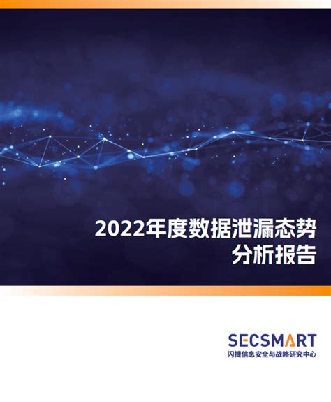 重磅发布｜《2022年度数据泄漏态势分析报告》 知乎