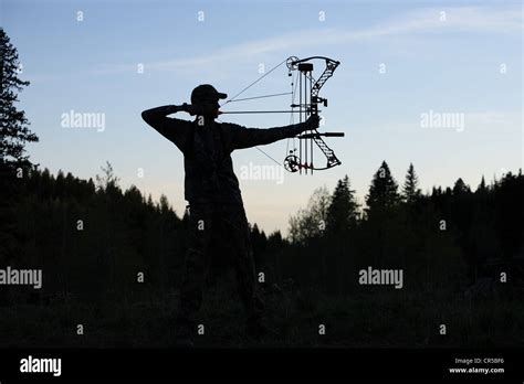 Bow Hunter Silhouette