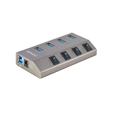 Usb C Hub 4 Port Self Powered With Individual On Off Switches Ko Hen Electronics Supply Ltd