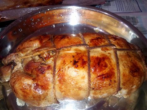 Coming Soon Lah!: Chicken Ballotine (Stuffed Baked Boneless Chicken)