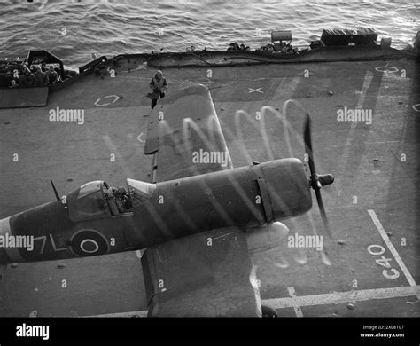 THE FLEET AIR ARM AT SEA JULY 1944 ON BOARD HMS FORMIDABLE AT SEA