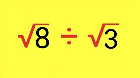 How To Divide Square Roots Easily And Correctly Fastandeasymaths