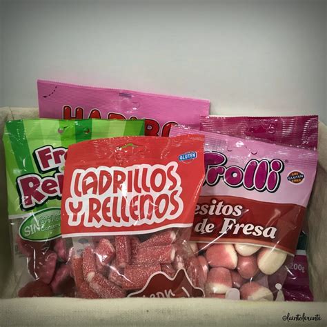 Cómo hacer paso a paso un ramo de chuches sin gluten y sin lactosa