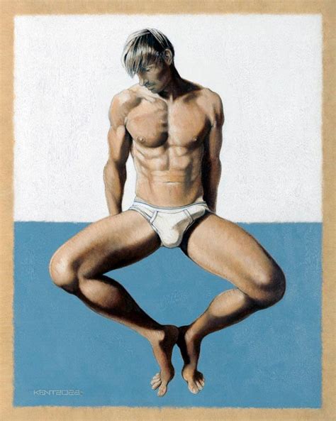 Blond And Blue Male Nude Gay Erotic Adult Mature Men Etsy