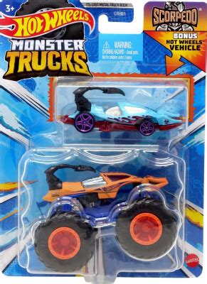 Køb Hot Wheels Monster Truck Bil cast Scorpedo fra