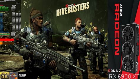 Gears 5 Dlc Hivebusters Ultra Settings 4k Rx 6900 Xt Ryzen 7 5800x