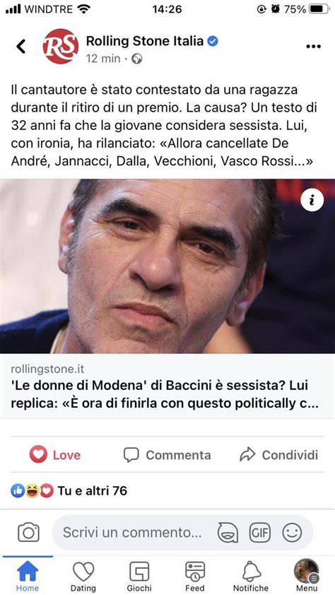 Eugenio Galtieri On Twitter Baccini Cribio