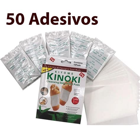 Kinoki Eliminador De Toxinas Adesivo Detox Pes 50 Unidades Submarino