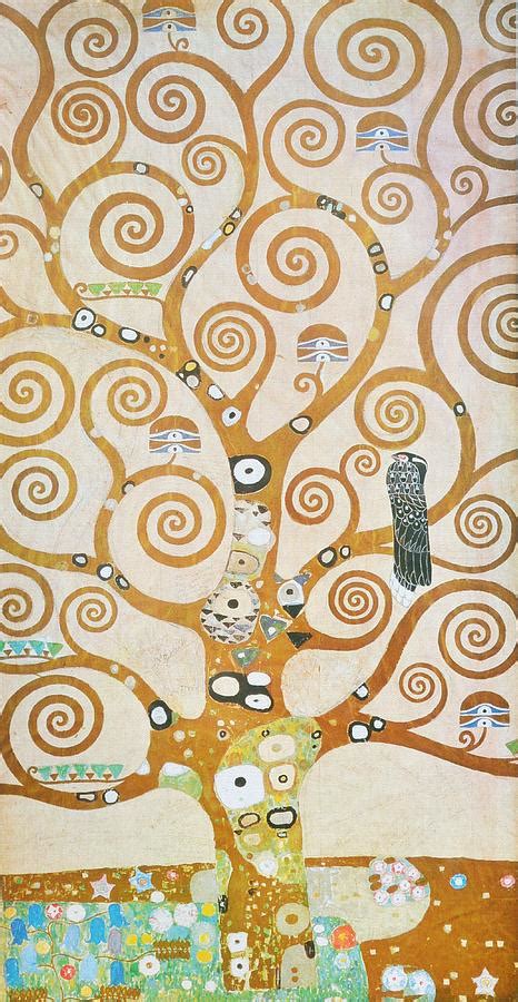 Tree Of Life Detail Painting by Gustav Klimt - Pixels