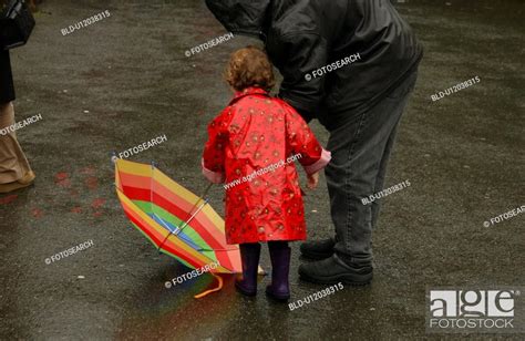 Child with Umbrella, Stock Photo, Picture And Royalty Free Image. Pic. BLD-U12038315 | agefotostock