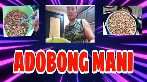 VLOG 13 Paano Magluto Ng Adobong MANI With Fried Garlic YouTube