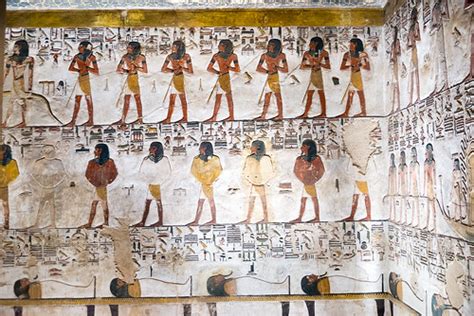 KV17 The Tomb Of Seti I Pillared Chamber F Relief From K Flickr