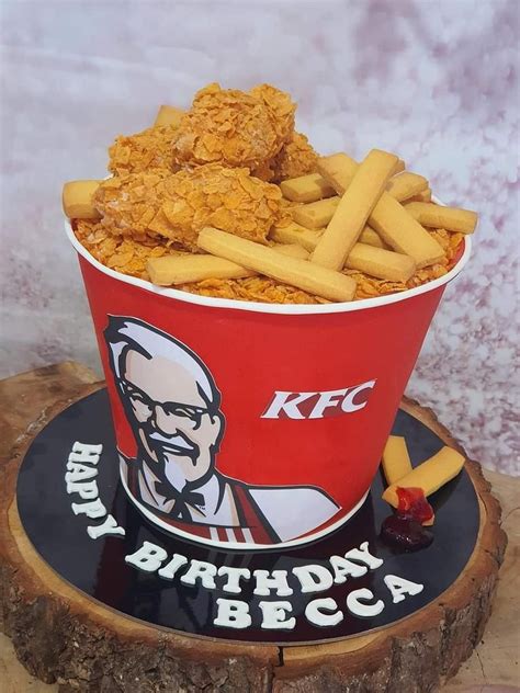 Sweet KFC Bucket Cake