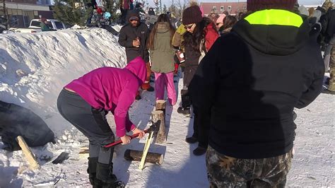 Northern Manitoba Trappers Festival 2019 Queen Trapper Tea Boiling