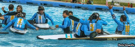 Para la Selección Argentina de Kayak Polo masculina el Bronce vale