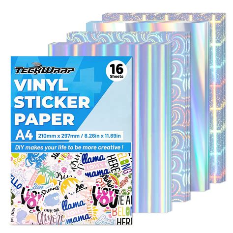 Printable Sticker Vinyl | Inkjet – TeckwrapCraft