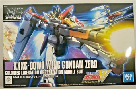 Bandai Hobby Hgac Wing Gundam Zero Hg Model Kit Us Seller New