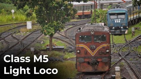 Japanese Class M5 Light Loco In Sri Lanka Railways Youtube