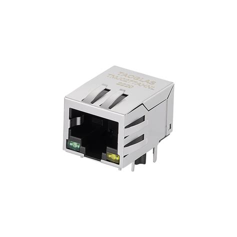 Degree Rj Integrated Connectors Base T Tmj Ahnl Taoglas